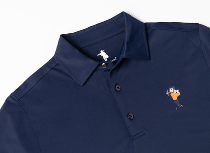 Essential Navy Miner Master Polo