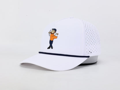 The Miner Masters White Rope Hat