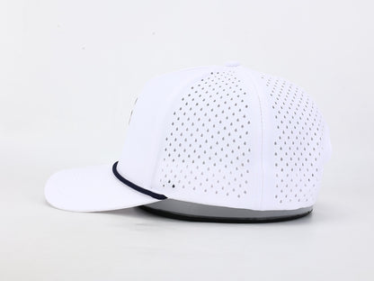 The Miner Masters White Rope Hat